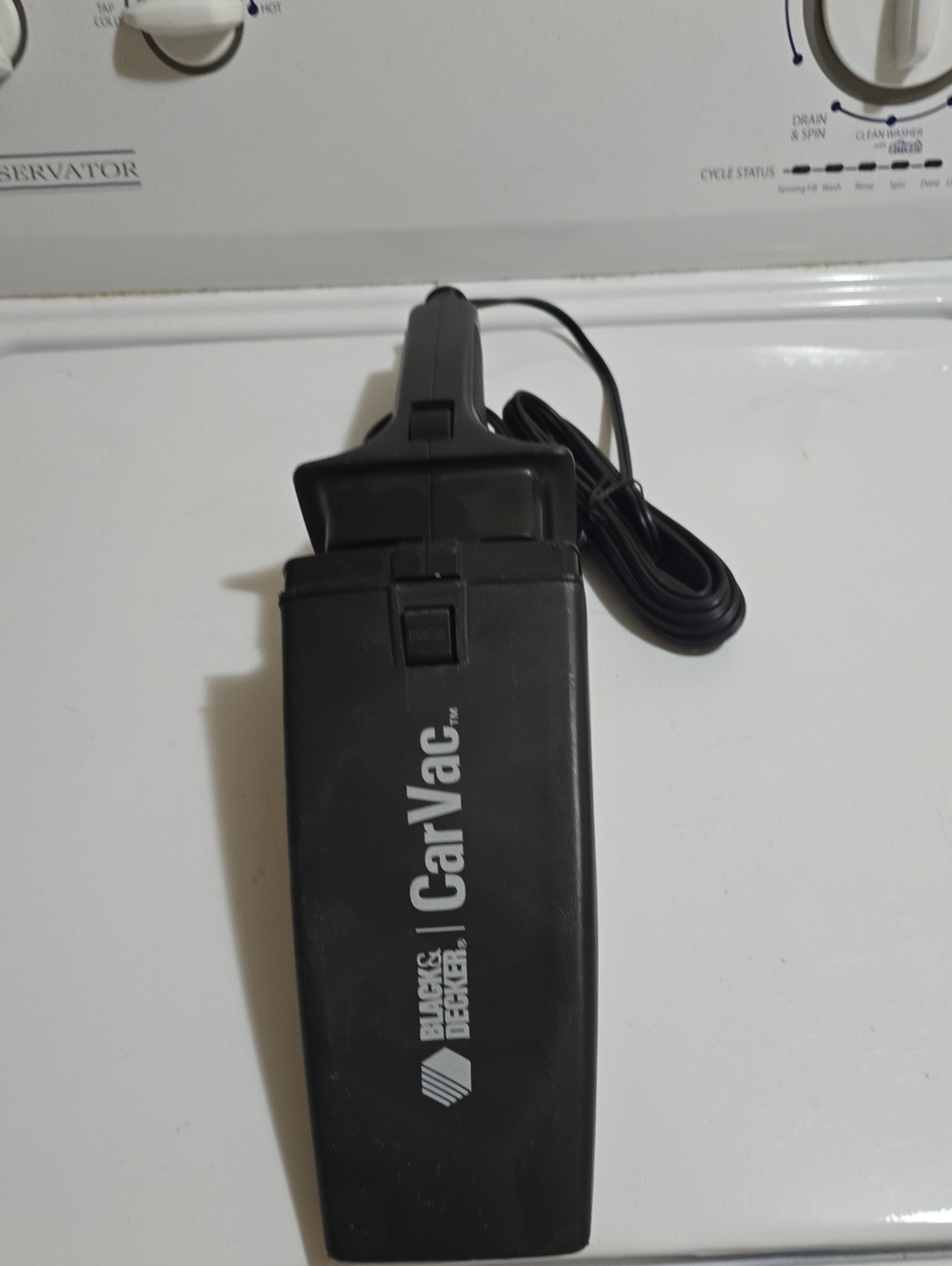 Black & Decker Black Handheld Car Vacuum Cleaner